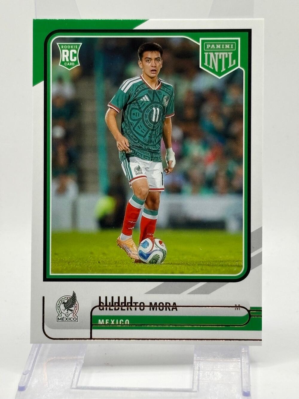 2026 Panini International Gilberto Mora Rookie Base Mexico Soccer RC - Picture 1 of 2